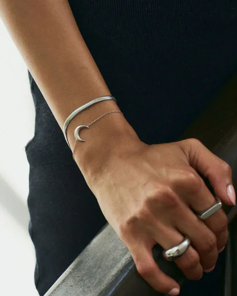 Edblad Herringbone Bracelet Steel