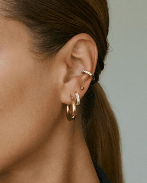 Edblad Luxe Hoops Gold